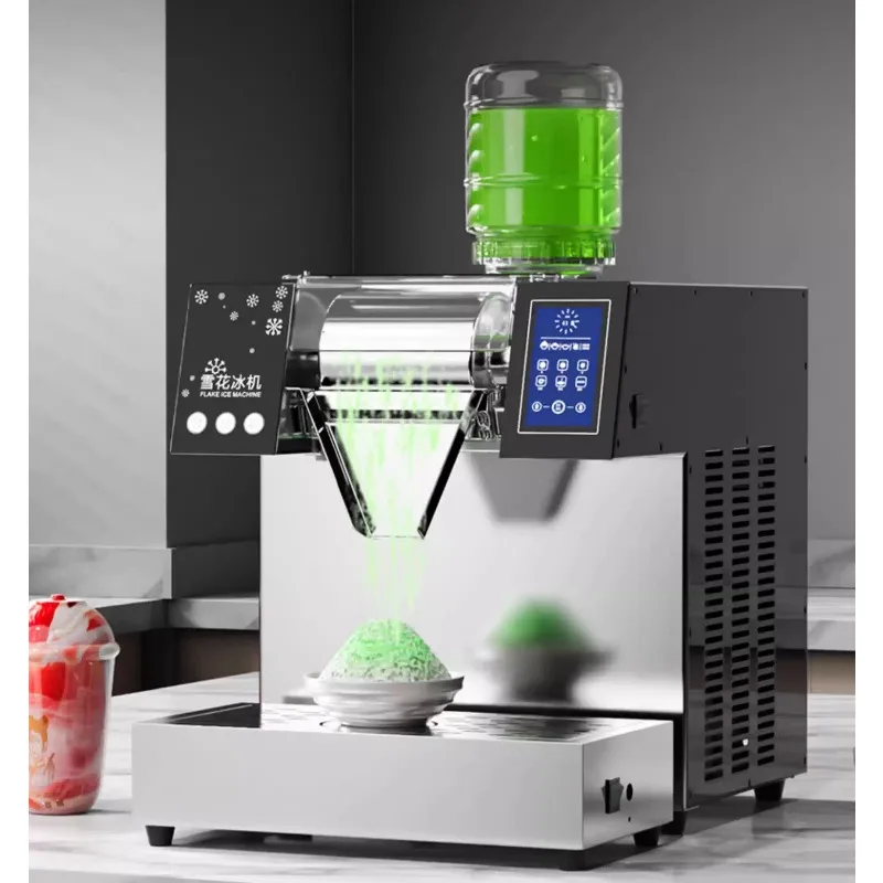 Máquina De hielo De copo De nieve, máquina De hielo afeitado comercial, puesto, máquina De copo De nieve De estilo coreano, máquinas De Helado Cafeteras