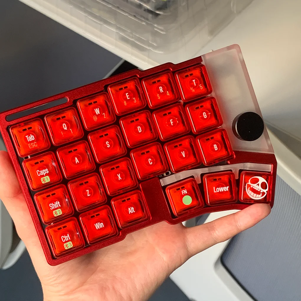 LAK LCK Low Profile Keycaps Set for Cornix Split Keyboard PC PBT