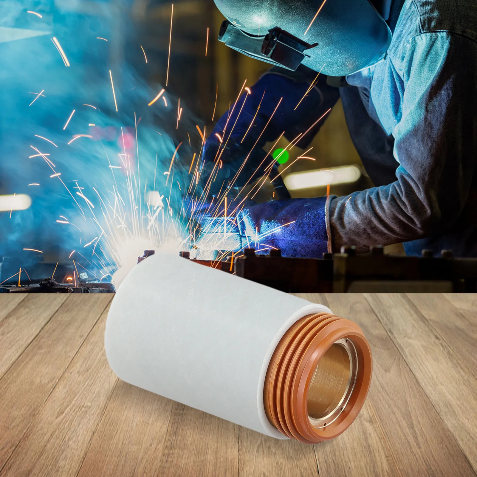 Plasma Torch Cap 220048 Retaining Cap Compact Size Easy To Install Electrical Conductivity Easy To Install Plasma Cap