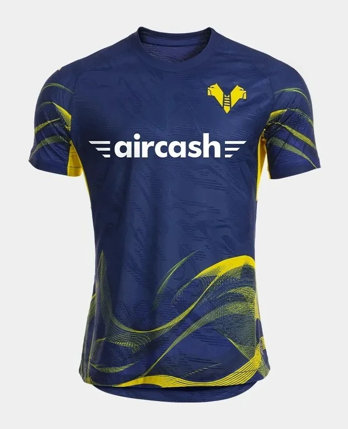 2026 New Hot Hellas Verona Football Jerseys, Football Training Uniforms, Quick Drying, Breathable Family and Child Clothing