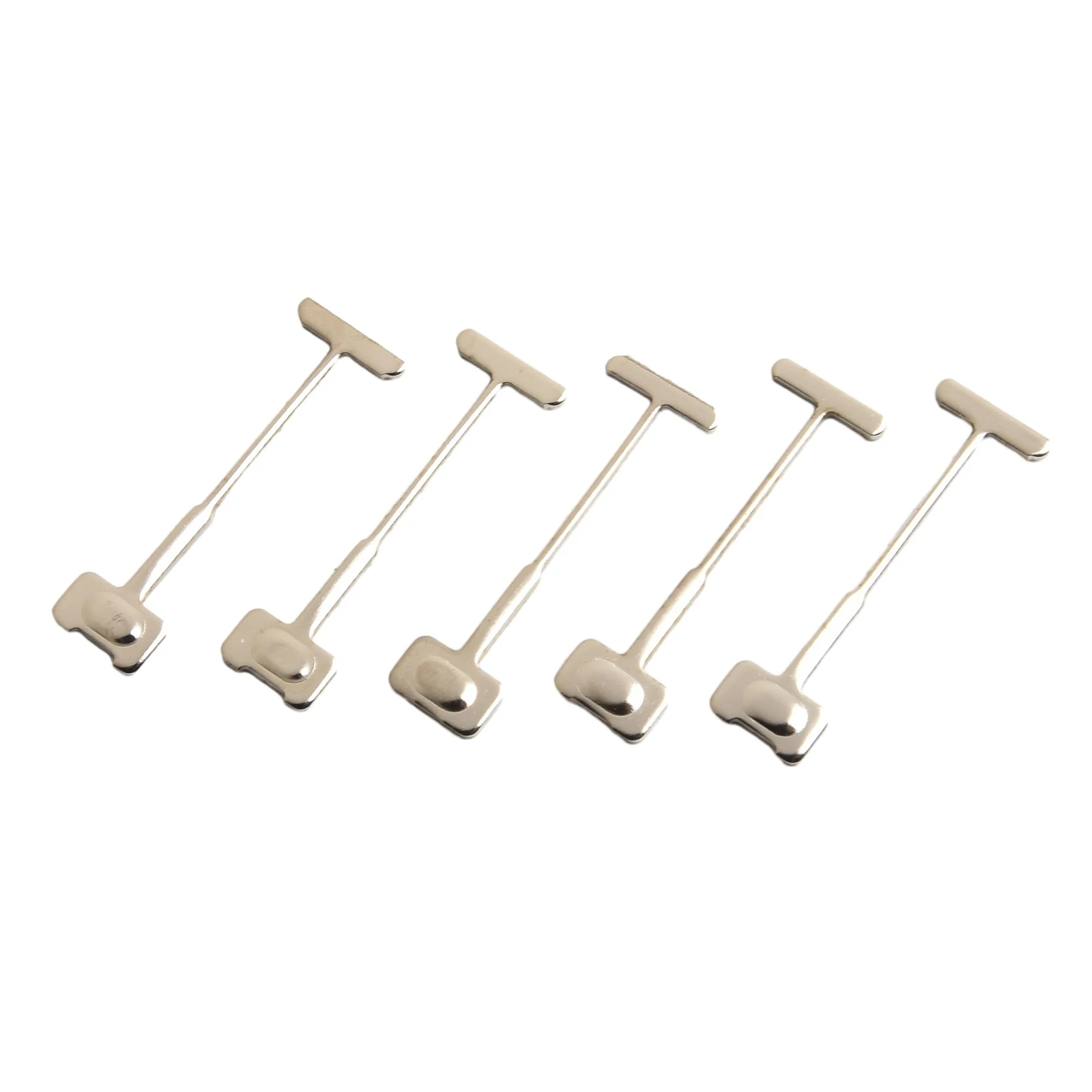 High Quality Reusable T-shaped Steel Needle Parts 180° T-needle Wear-resistance 0.9mm /1.5mm 10pcs Positioning