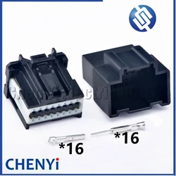 16 Pin auto Instrument connector CD radio audio amplifier plug 34729-0160 347290160 For Ford Focus Buick Cadillac Chevrolet