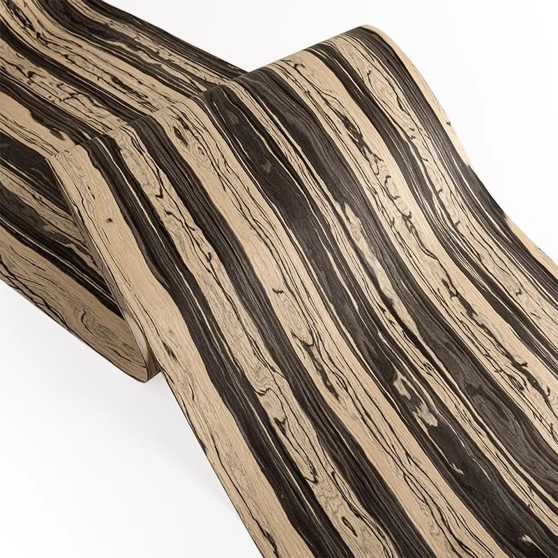 58x250cm T0.25mm Technology Wood Veneerr Ebony Furniture Veneer Piano Decorative Veneer wood veneer panels wall