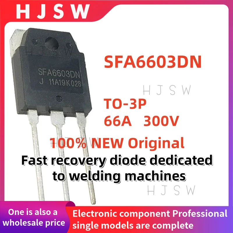 5/10/20 piezas 100% nuevo Original y de calidad SFA6603DN SFA TO-3P 66A 300V diodo de recuperación rápida dedicado a las máquinas de soldadura
