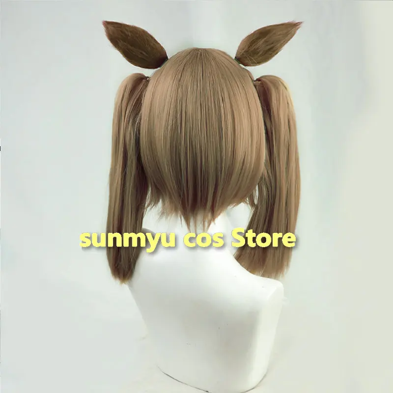 Uma Musume Pretty Derby Smart Falcon Cosplay Wig Ears Tail