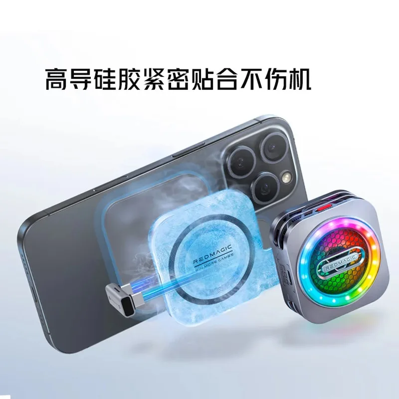 Brand New magnetic wireless charger For Red Magic 6 Pro cooling fan magnetic wireless charger