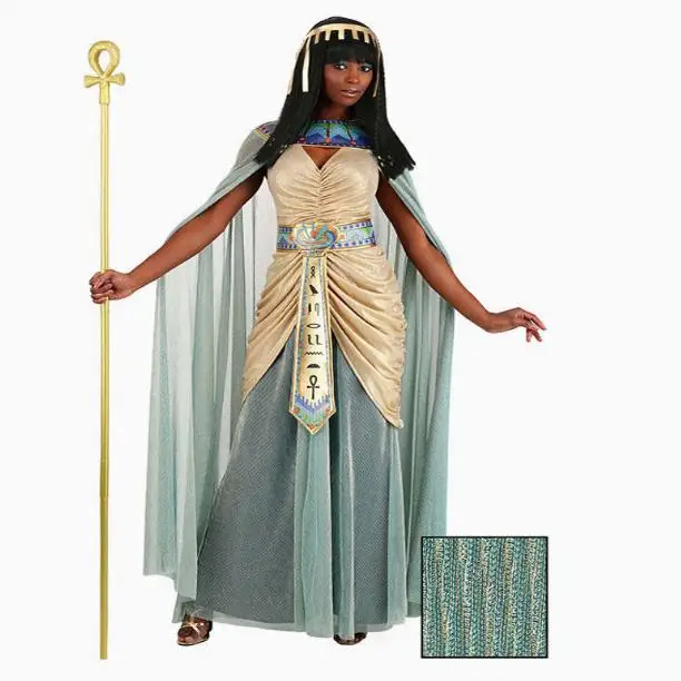 Halloween Carnival Stage Performance Gathering Party World Ethnic Group Egypt Cleopatra Nile Queen Cosplay Costume