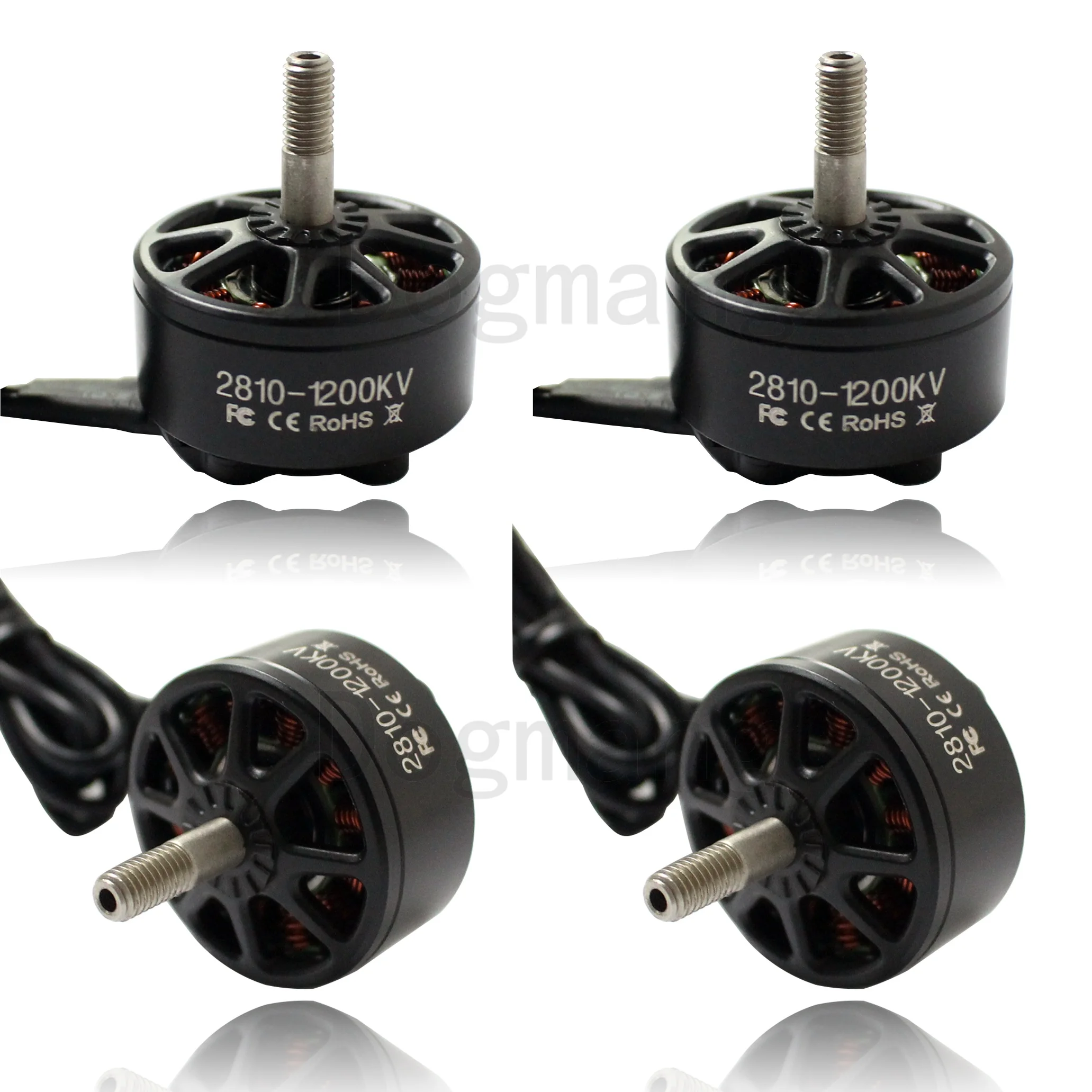 4 قطعة 2810 900KV فرش السيارات ل FPV سباق الطائرة بدون طيار طائرة مزودة بجهاز للتحكم عن بُعد كوادكوبتر 4-6S طويلة المدى 7 بوصة متعددة الدوارات سباق أجزاء