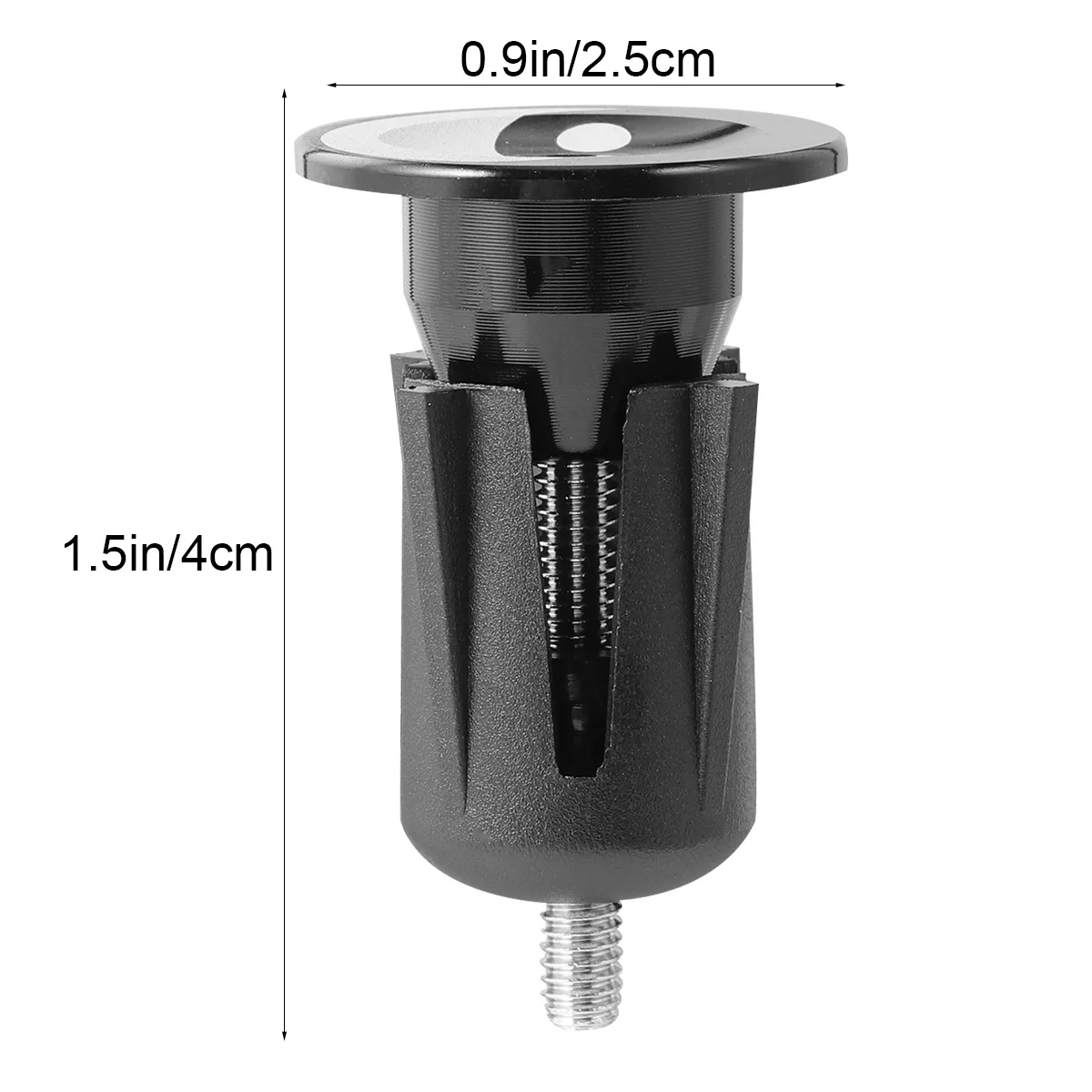 سبائك الألومنيوم المقود نهاية المقابس الذهبي قبضة الدراجة غطاء استبدال أجزاء لملحقات الدراجات النارية المقود