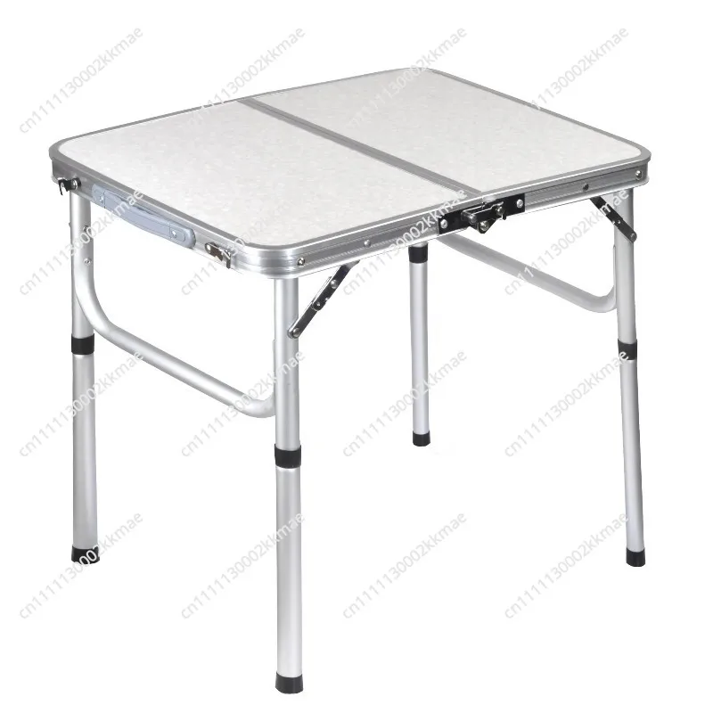 Ultra-light Aluminum Alloy Outdoor Folding Table Camping Picnic Portable Barbecue Table Night Market Stall Small Table