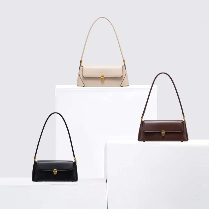 

Elegant Quilted Shoulder Bag for Women, 2025 New Sling, Retro PU Leather Crossbody with Metal Chain for Casual & Daily Use