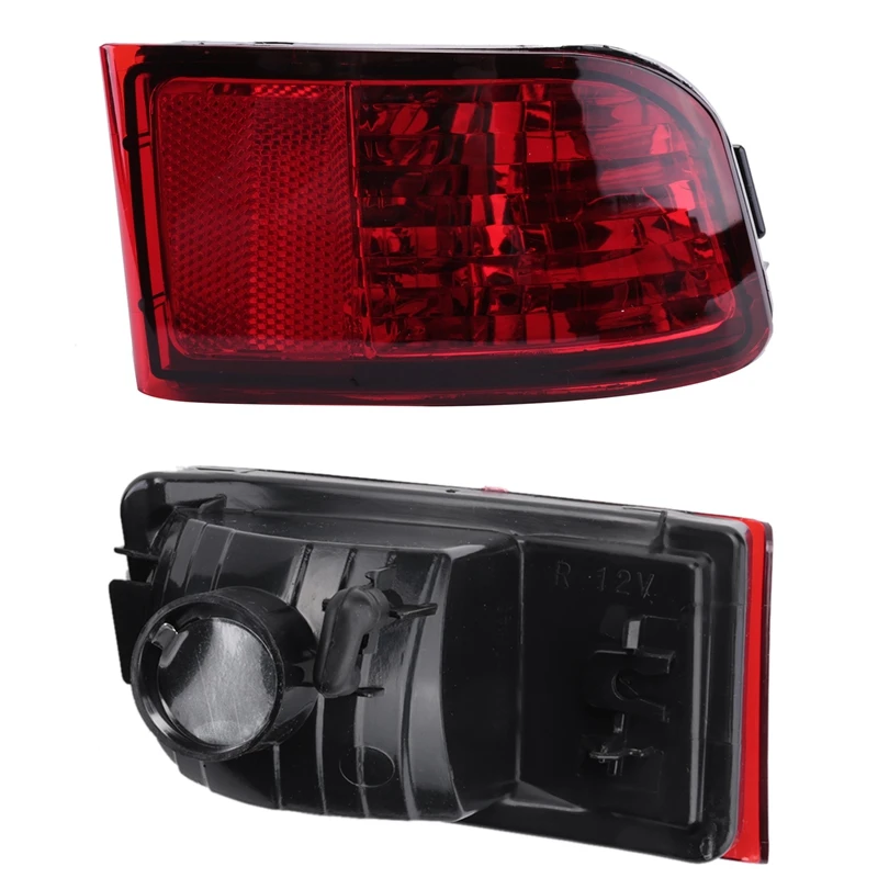 

Задний фонарь для Toyota Land Cruiser Prado 120 2002-2009, отражатели заднего бампера без лампы, задний фонарь