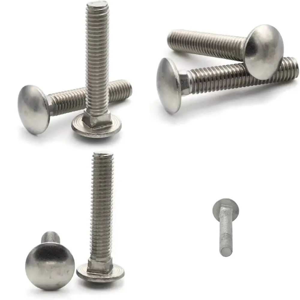 

Болты с кареткой из нержавеющей стали, класс 18-8 # Размер резьбы 10-32, длина 3 фута, упаковка из 100 шт.