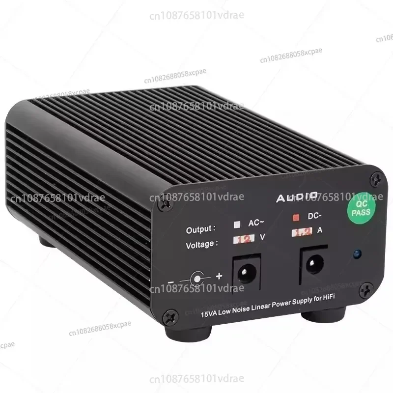 LPS15 DC Regulated Hi-Fi Linear Power Supply (5V/9V/12V/15V) for Optical Modems, Set-Top Boxes, and USB Devices