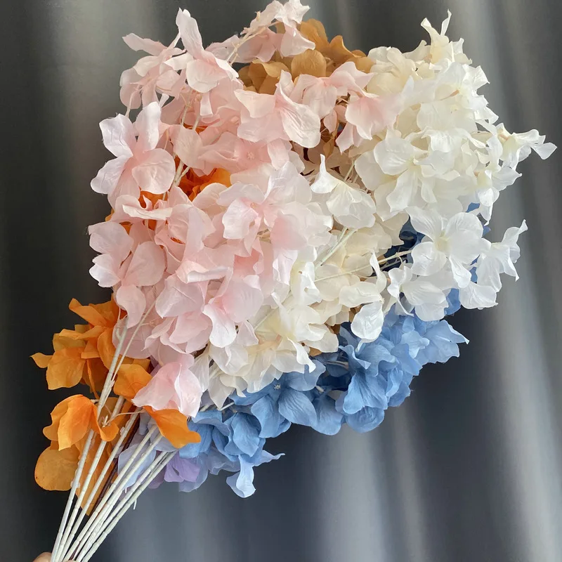 Handmade Artificial Flowers for Home Decoration, Ceiling Princess, Photography Set, Wedding Props, 50 PCs, 100 PCs, 200PCs