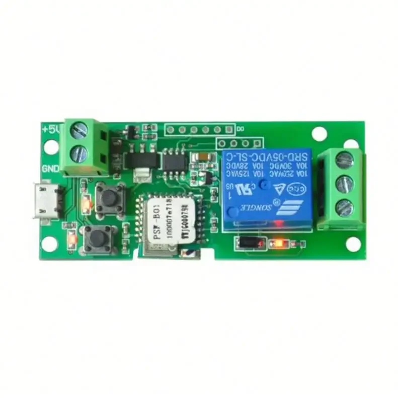 eWwlink DC5V Wifi Switch Wireless Relay Module Smart Home Automation Module For Access Control System Inching/Self-Locking