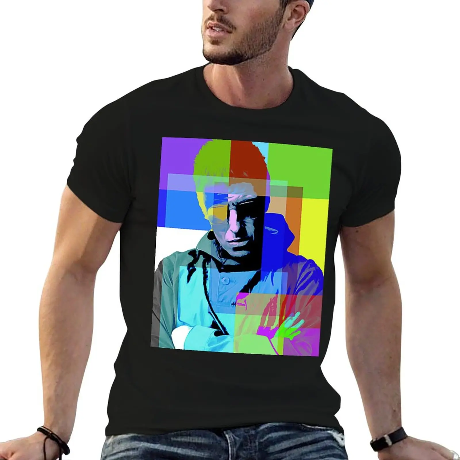Gallagher 1 T-Shirt Minimalist Plain Crew Neck T-Shirt