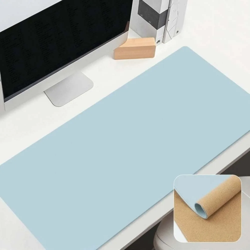 Mouse Pad Leather Writing Pad Waterproof Large Table Protector Double-sided Premium Keyboard Mat Workers