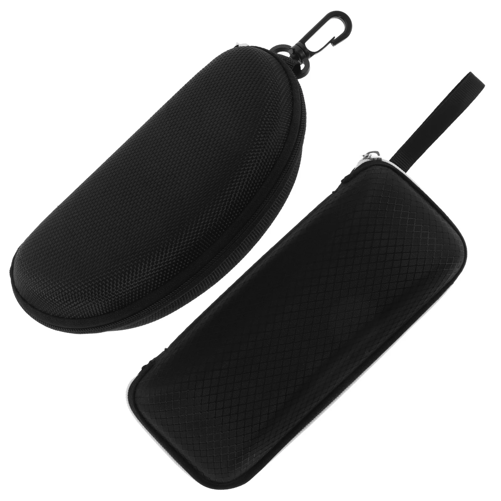 

2Pcs Hard Shell Sunglasses Cases Portable Travel Storage Box Protective Glasses Holder Organizer for Safety Glasses