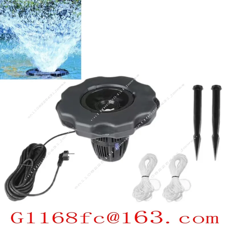 COP-10000 2000Large Floating Oxygen Circulation High-power Fountain Pump, Suitable for Ponds, Fish Ponds and Landscape Gardens