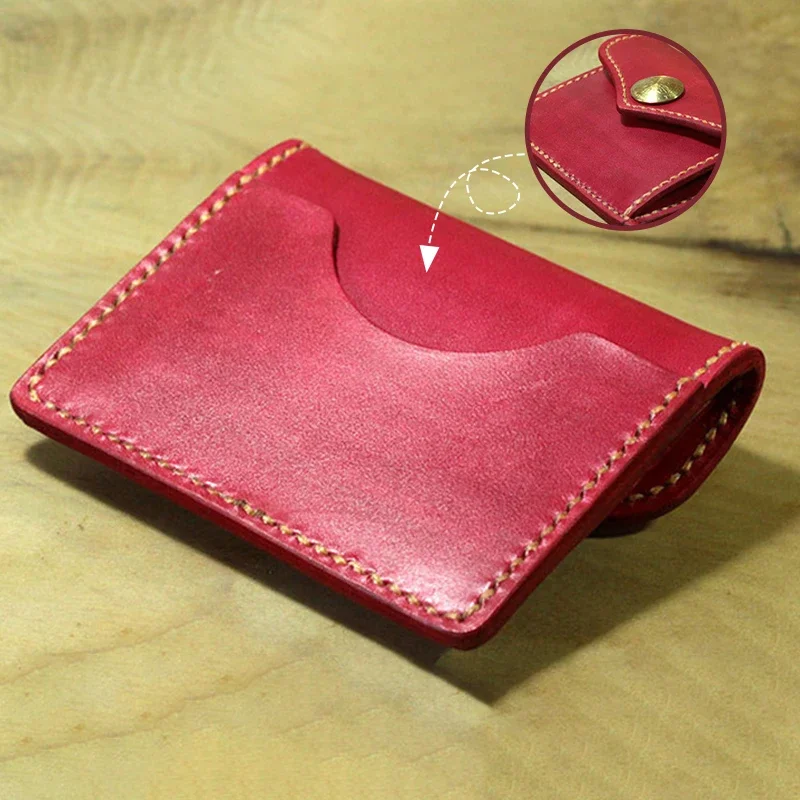 YOMDID 5pcs Wallet Making Template Acrylic Molds DIY Leather Stencils Mini Wallet Handcraft Coin Purse Mold Leather Accessories