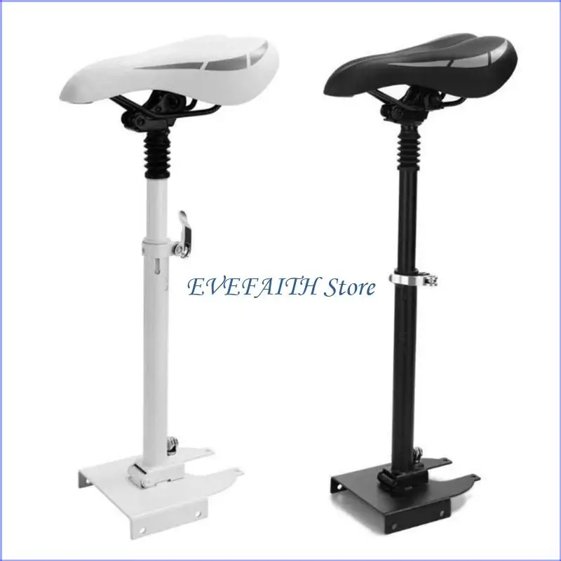 

124B Universal Stable Spring Suspension Scooter With Wear Resistant Leather 150kg Load Capacity Stable Base Fit for M365