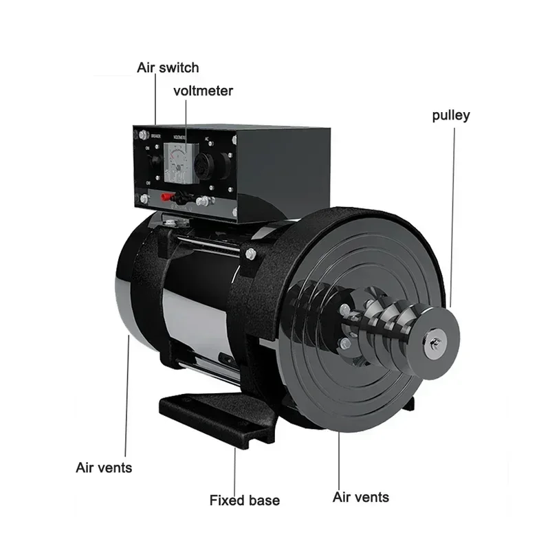 Small Generator 3KW Single-Phase Stand-Alone 220 V oline All-Copper  Appliances Air-Conditioning Refrigerator