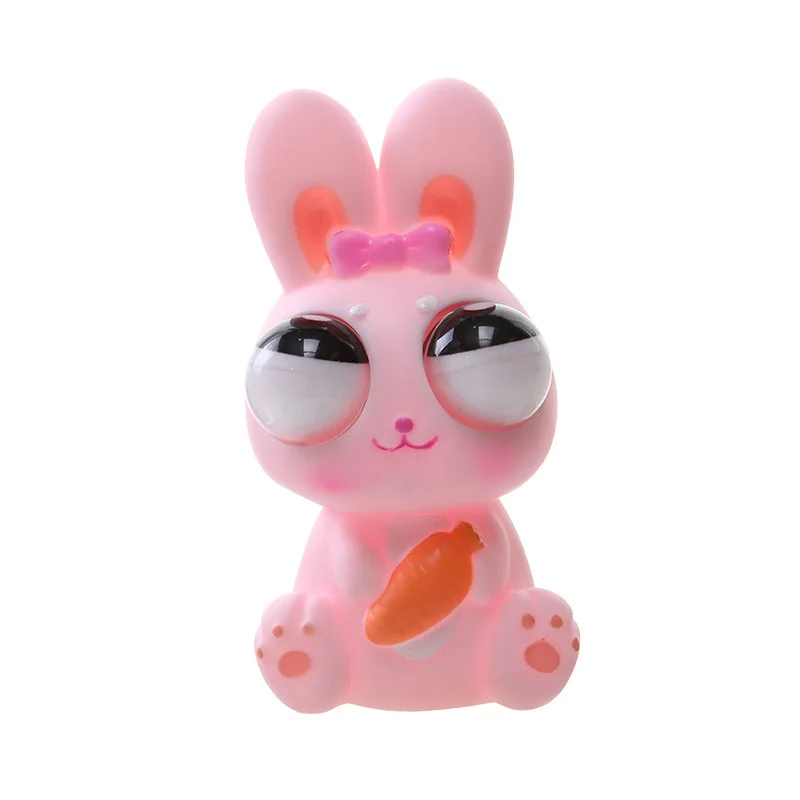 Kawaii Decompression Toy Infinity Stress Big Eye Animal Antistress Toys Anti-stress Soft Bunny Rabbit Best Present For Adult