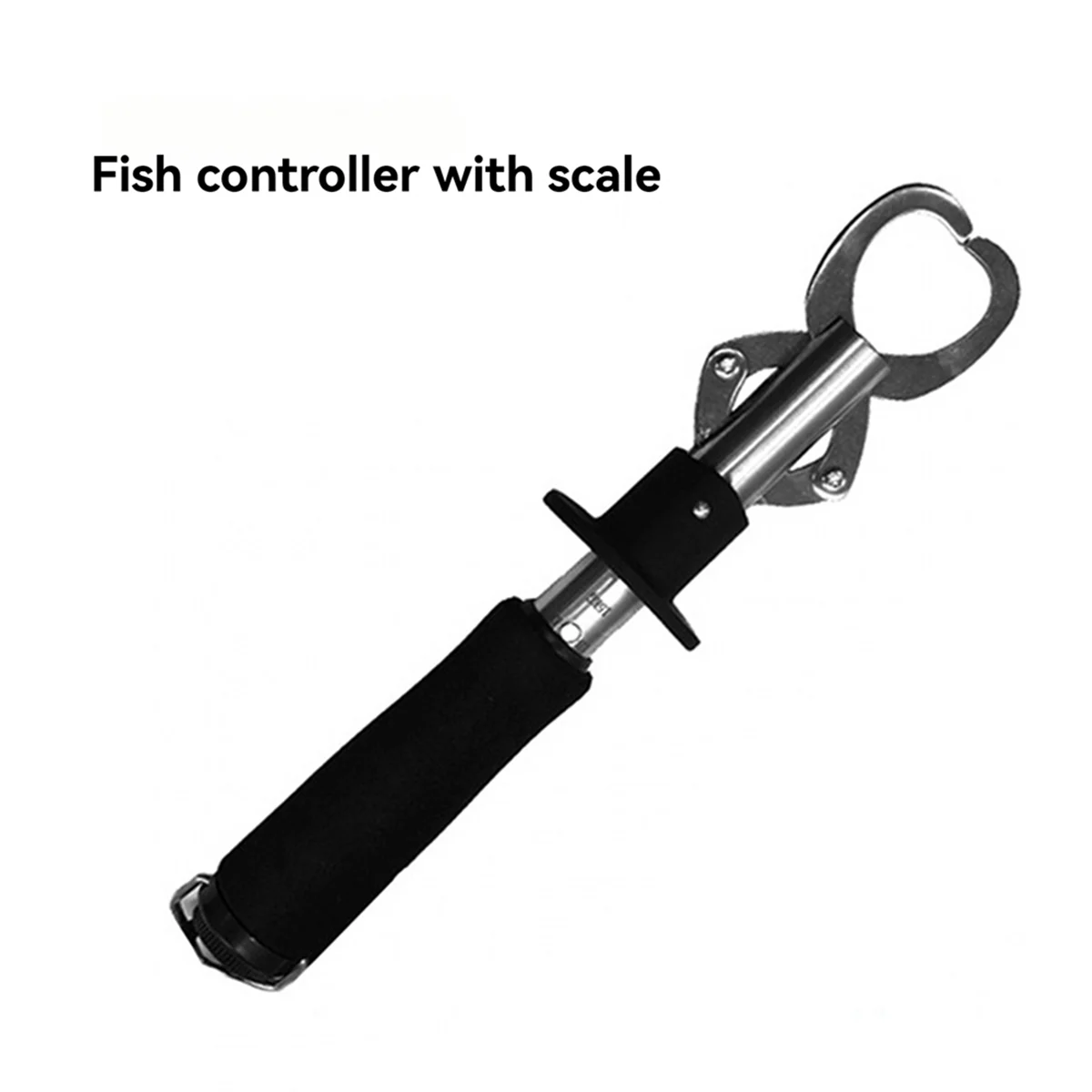 A71P الفولاذ المقاوم للصدأ حزام الوزن مع حاكم الأسماك تحكم، الأسماك المشبك القابض تحكم Luya معدات صيد الأسماك D #2