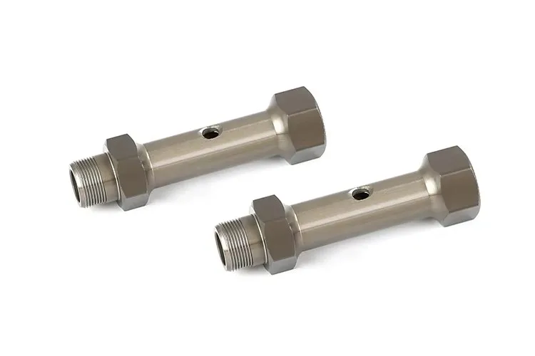 Obróbka CNC Aluminiowe Adaptery Podwójnych Kół Pasują do 1/5 ROFUN HPI BAJA 5B