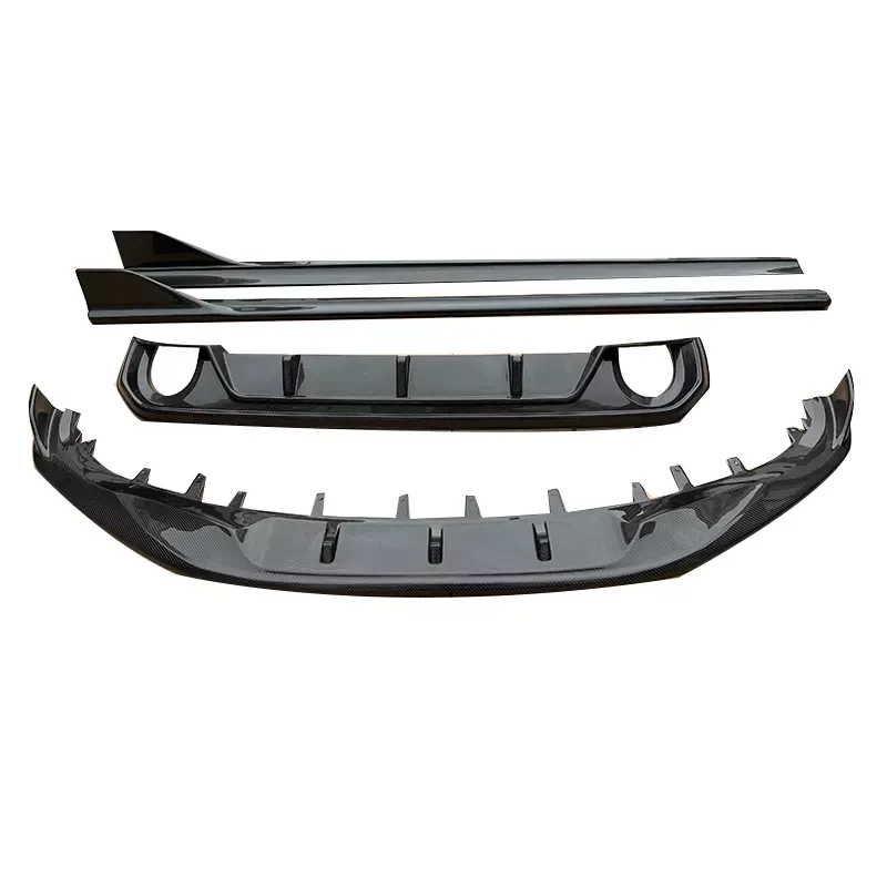 

G26 4-Door Carbon Fiber Front Lip/Side Skirt/Rear Diffuser Body Kit Direct Bolt-On Anti-Yellowing