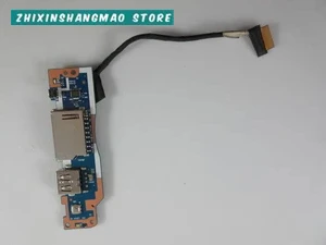 Genuine FOR LENOVO IDEAPAD 3 14ITL6  USB CARD READER POWER BUTTON BOARD W CABLE DC02002D200 NS-D471
