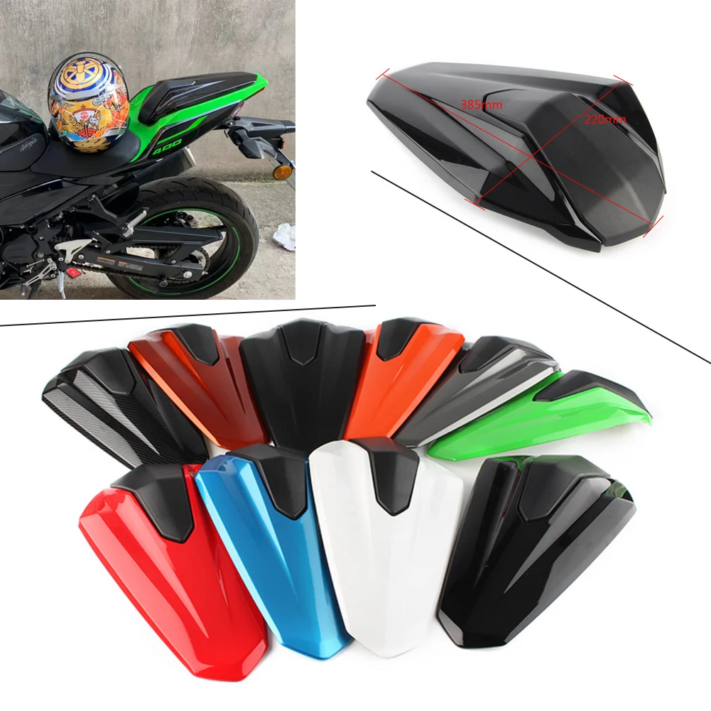 Motorcycle Rear Passenger Cowl Seat Back Cover Fairing Accessories For Kawasaki Ninja 400 Ninja400 Z400 2018-2020 2021 2022 2023