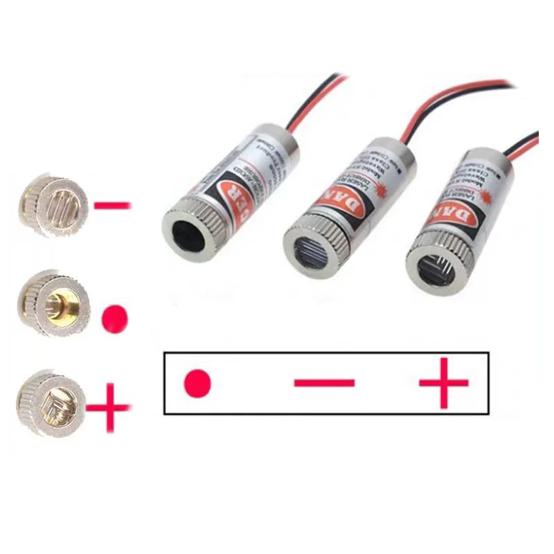 Laser Heads Laser Tubes Laser Modules 5mW Red Dots Phillips. Dot Laser Heads