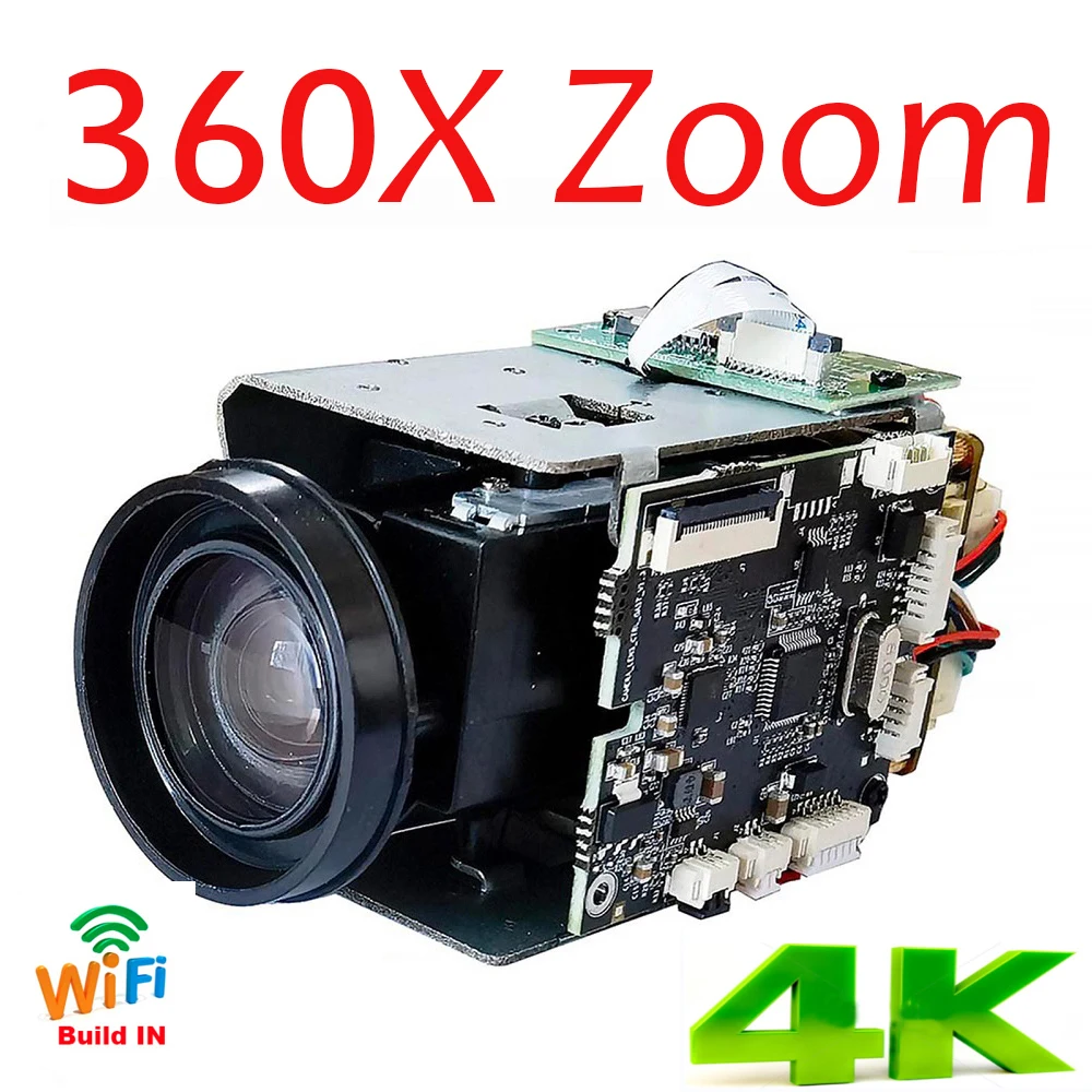 

4K 8MP 360X Zoom WIFI RTMP IP Camera IVM4200 P2P ONVIF IMX415 Support 256GB IP Camera