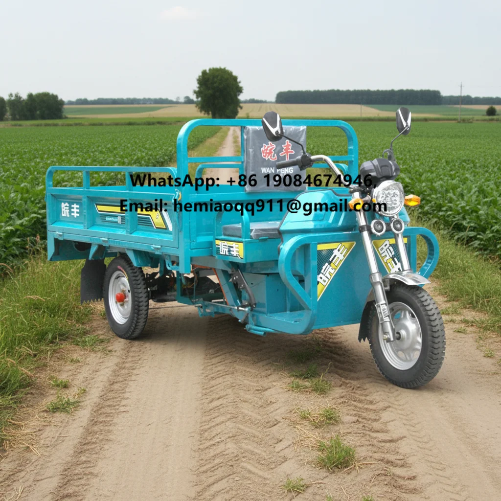 

WF1500DZH 70 KM Moto Three Wheel Trike Motorized Electric Tricycle Adult in Stock