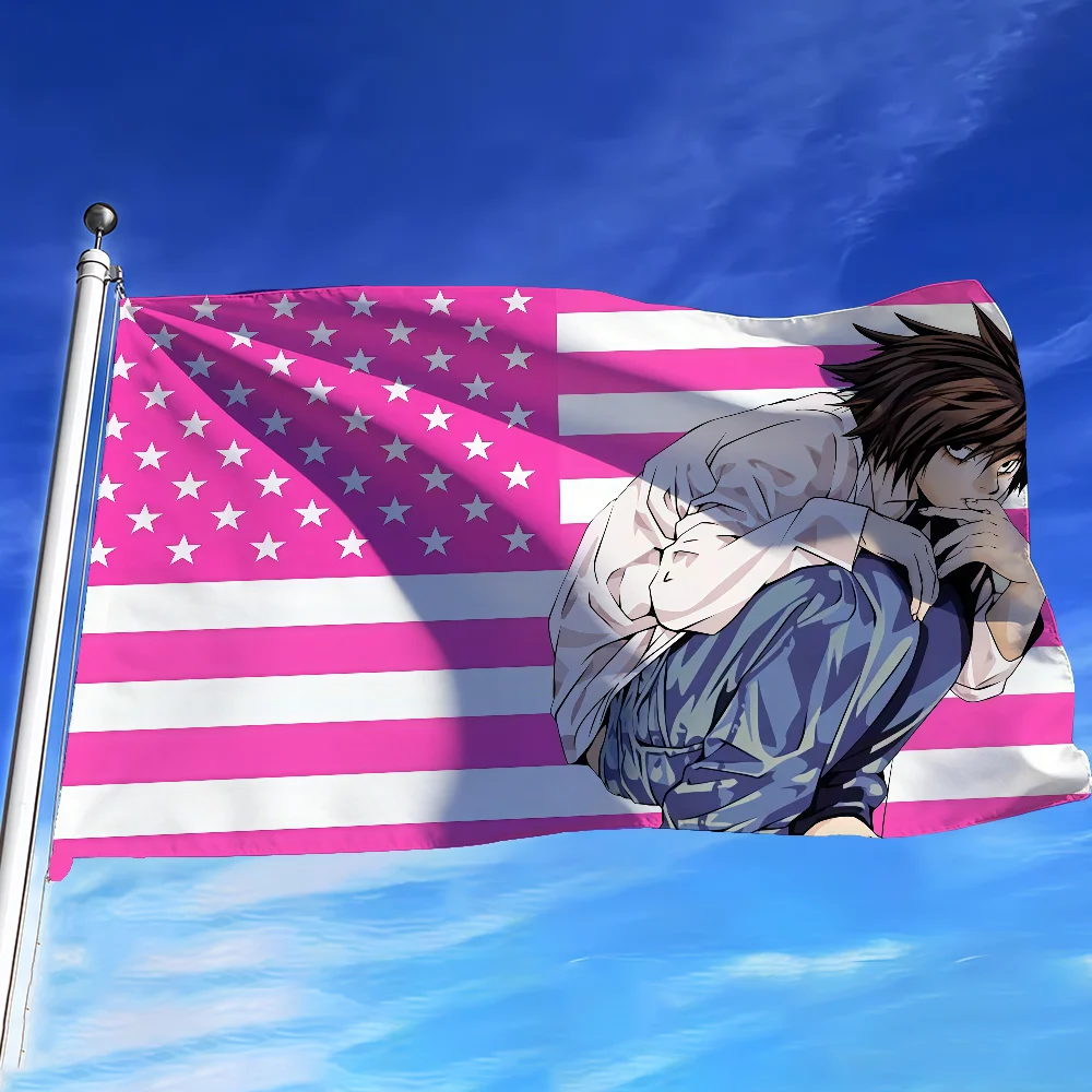 Anime D-Death N-Note flag For  - Outdoor Camping Anime recension och pris