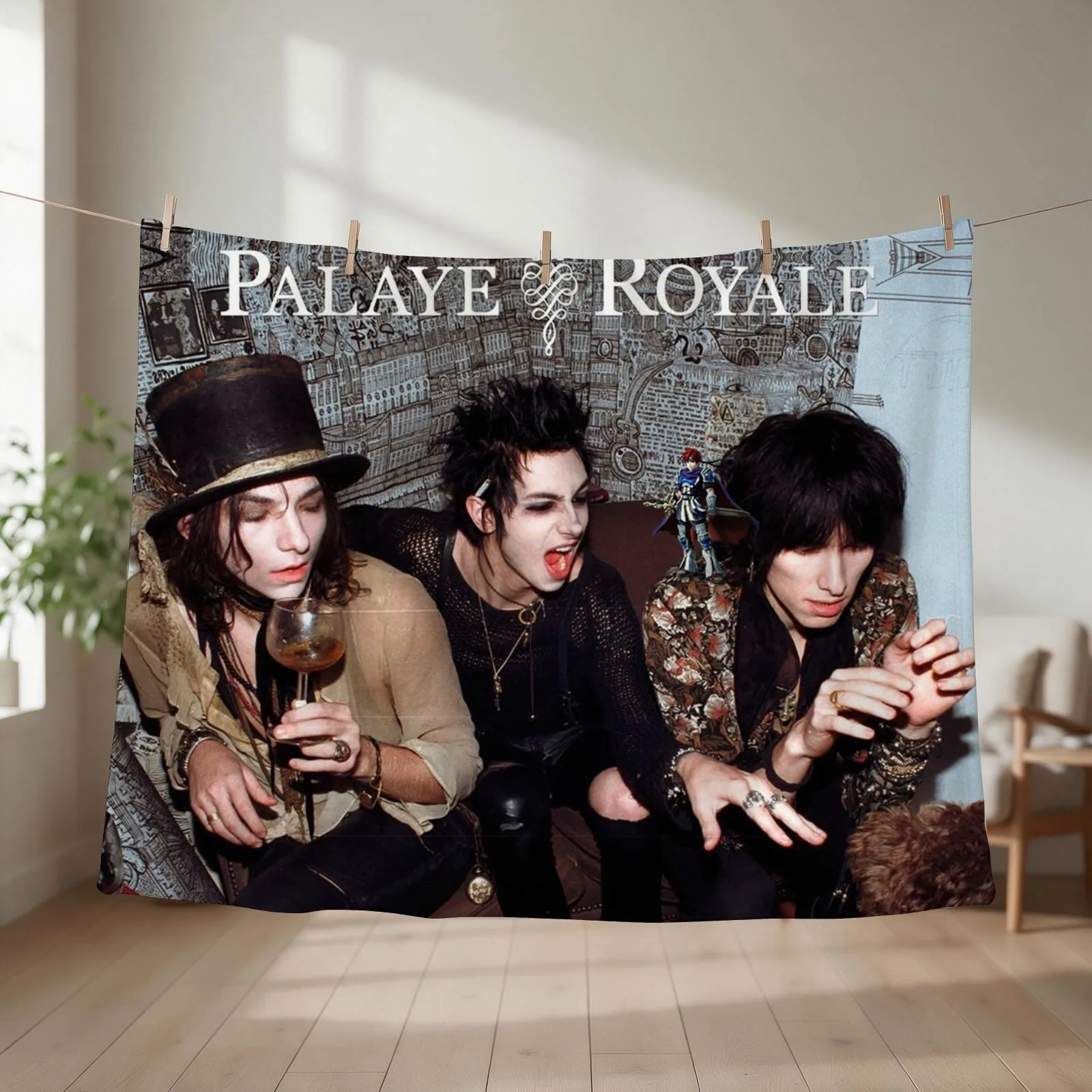 Boom Boom Room Side A Throw Blanket Decoratives Sleeping Bag Baby cosplay anime Blankets
