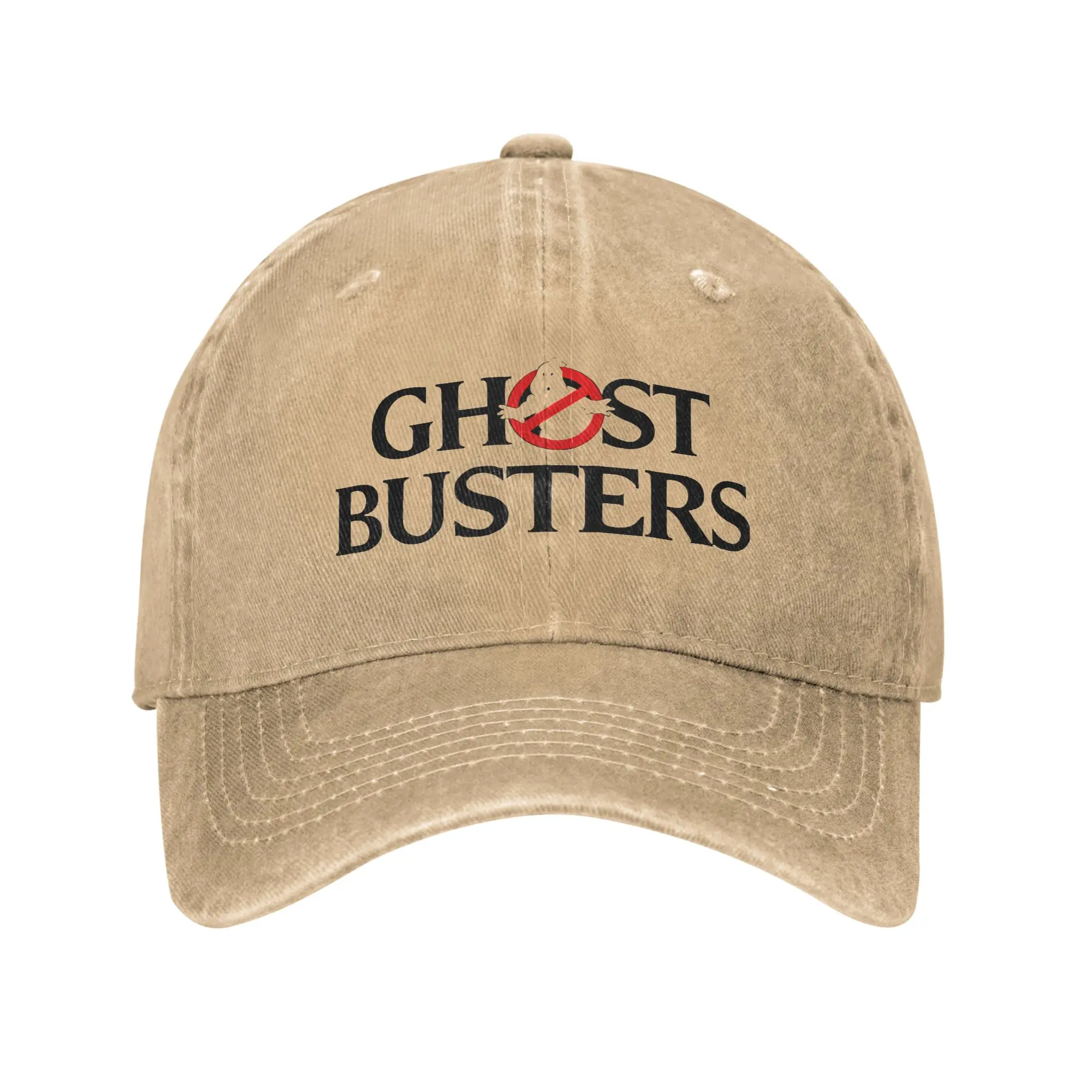 Vintage Ghost Busters Halloween Baseball Caps Unisex Distressed Washed Snapback Cap  Outdoor Summer Unstructured Soft Caps Hat