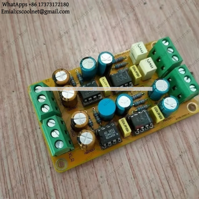 YX2 SSM2142 Balanced Line Driver Board RCA to XLR Output Converter