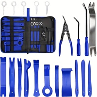 19Pcs Trim Removal Tool Set & Clip Plier Upholstery Remover Nylon Car Panel Removal Set with Portable Storage Bag