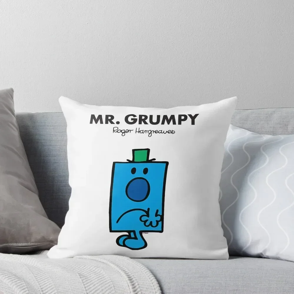 Mr. Men Mr. Grumpy Throw Pillow Cushions Cover Cushion Child luxury throw pillow covers autumn decoration pillow