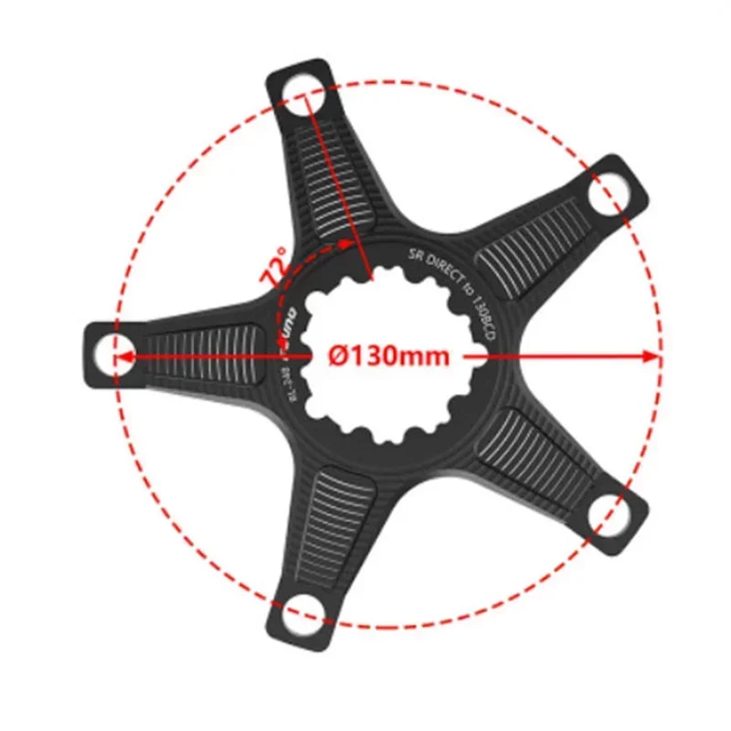 Chainring Adapter ForGXP Spider To 104BCD 110BCD For Shimano Direct Mount Converter M6100 M7100 M8100 M9100 12S MTB