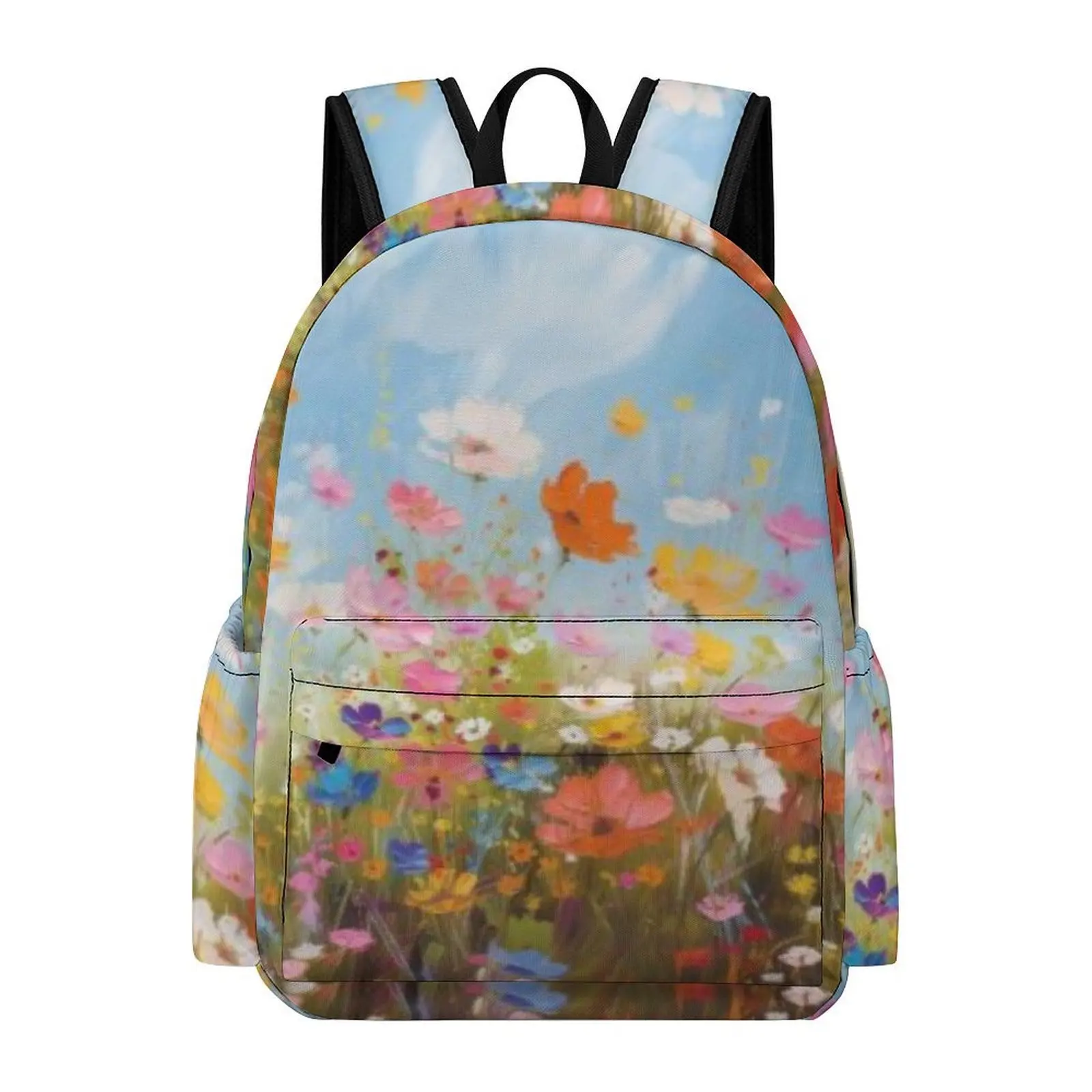 

Школьный рюкзак для кампуса с гавайским цветочным узором, подходящий для мальчиков и девочек, высококачественный рюкзак, настраиваемый