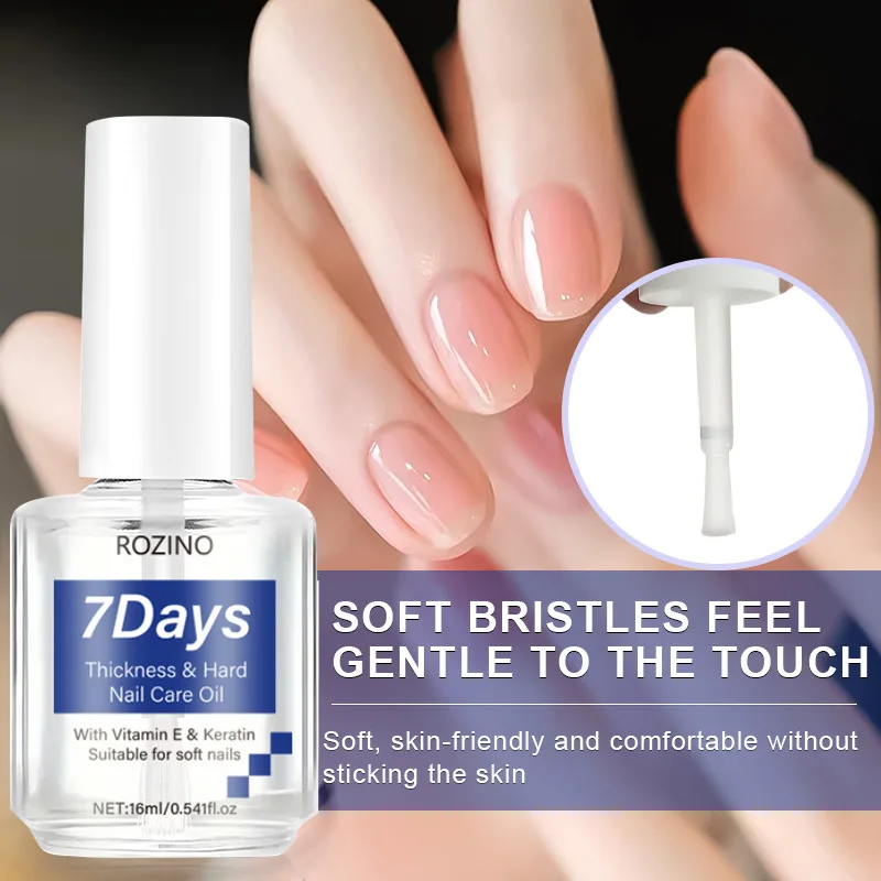 Thickness Hard Nail Care Oil Transparent Nail Polish Nail Care Nutrient Solution  Anti Barb Dead Skin Removal