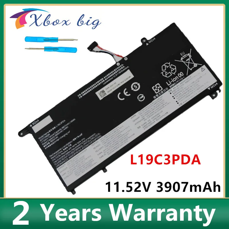 Nova L19d3pda L19c3pda L19l3pda Bateria do Portátil para Lenovo K4e-are Itl Sb10z21196 Sb10z21208