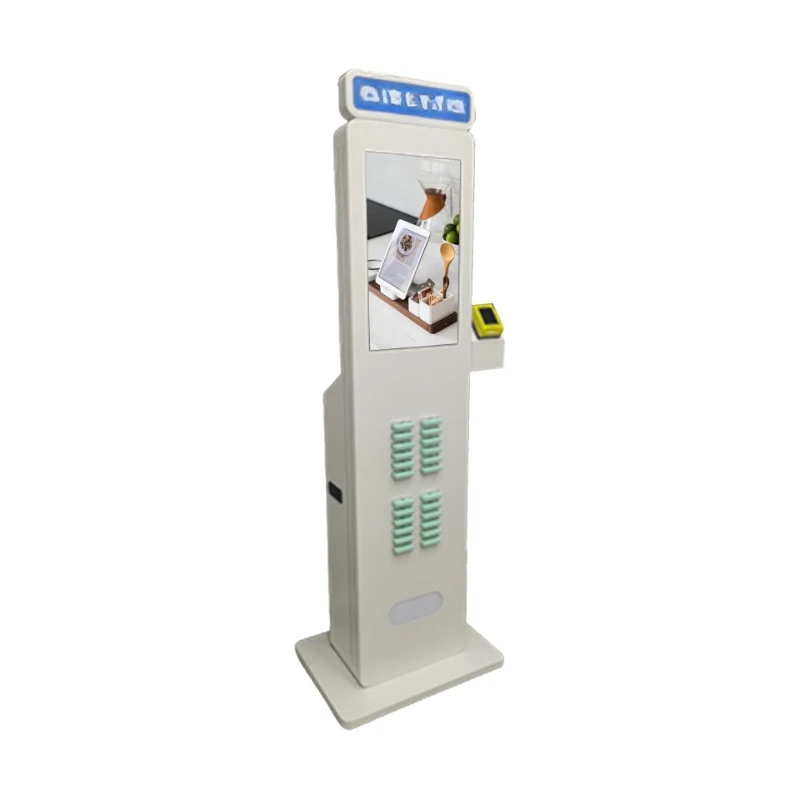 Commercial shared power bank advertising screen cabinet code scanning equipment