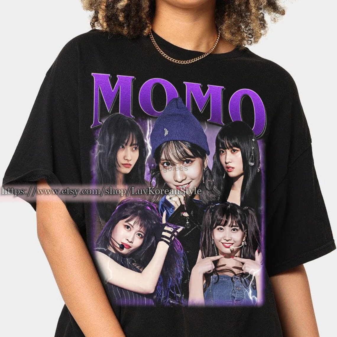 Limited Momo Twice KPop Tshirt Vintage Unisex Shirt