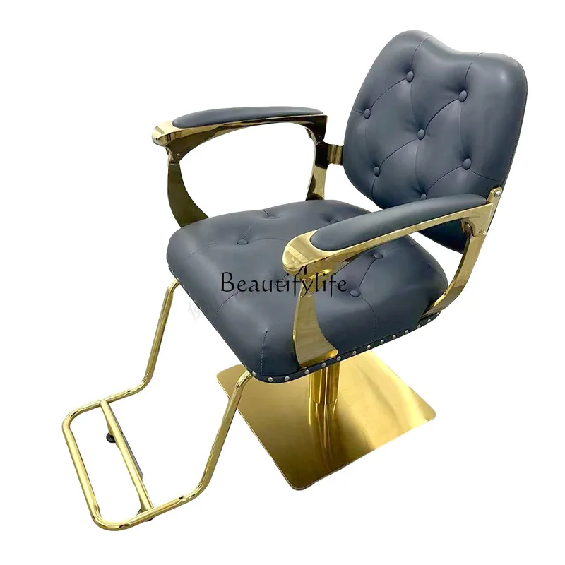 Rotatable Barber Chair Japanese Cut Chair Modern Salon