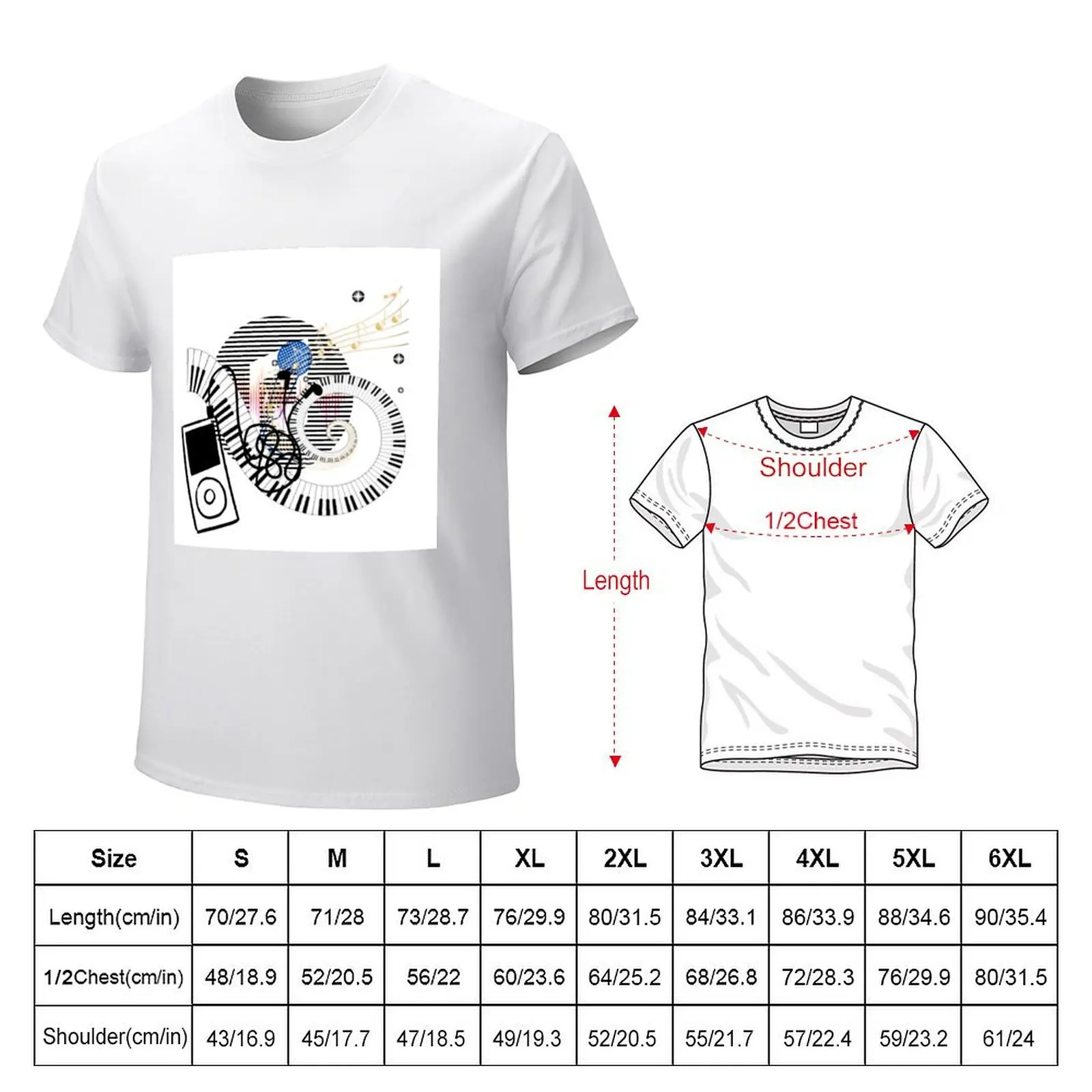 music is life music lovers T-Shirt boys animal print plus size tops boys whites mens plain t shirts